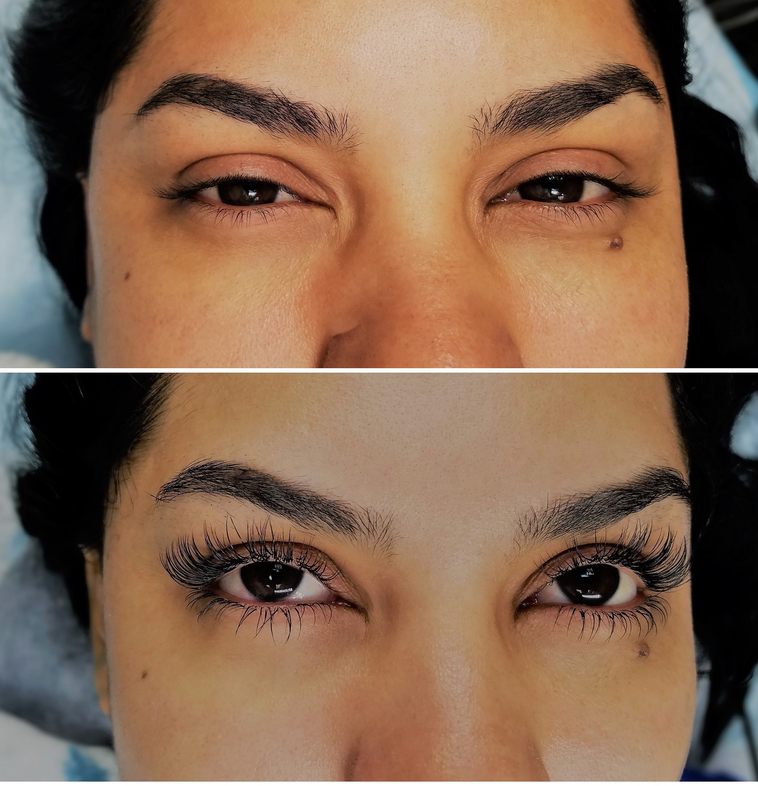 Image eyelash extensions in Miami